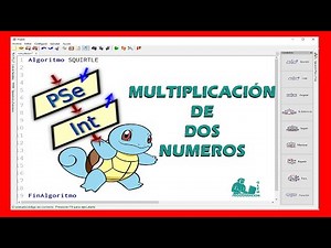 APRENDE PSEINT DESDE CERO 2021 -MULTIPLICACION DE DOS NUMEROS
