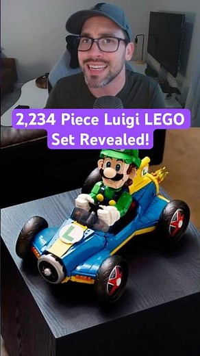 Luigi Finally Gets His Own LEGO Kart