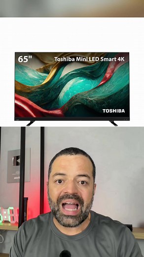  Chegou sua oportunidade de pagar preço de TV comum numa Mini Led...