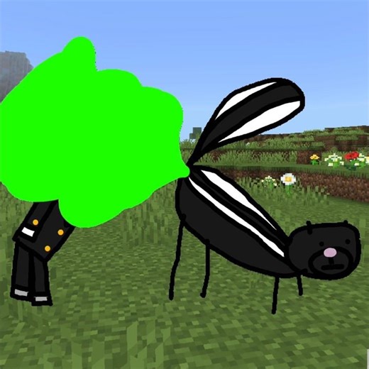 This is why there isn't a skunk in Minecraft #Animation