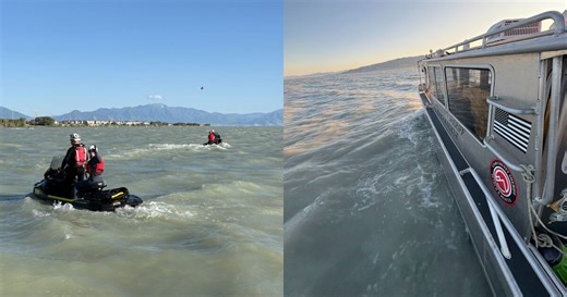 Body of drowning victim found at Utah Lake after search