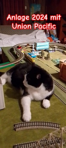 Die Märklin H0 Eisenbahn Anlage 2024 mit der analogen Union Pacific - In Erinnerung an Blacky