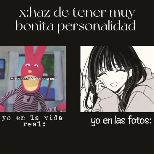 mí personalidad #humor#o y o