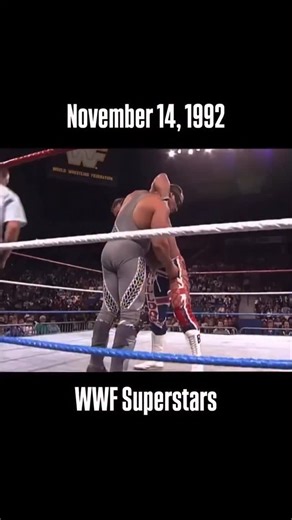 #Repost @wwframpagebook ・・・ On this day in 1992 on WWF Superstars, “The British Bulldog” Davey Boy Smith successfully defended his Intercontinental Championship against RAMPAGE foreword author The Repo Man. #worldwrestlingfederation #wwe #wrestling | The British Bulldog