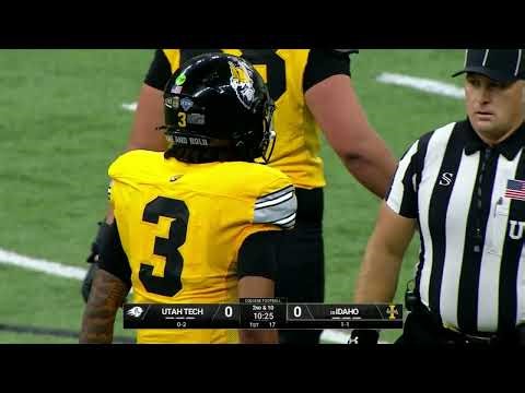 Utah Tech Trailblazers vs Idaho Vandals 09/13/2025 FULL GAME