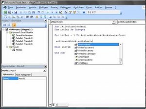 Bestimmte Zeilen ausblenden - Excel VBA Episode 99