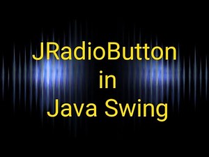 How To Add RadioButton in Java Swing