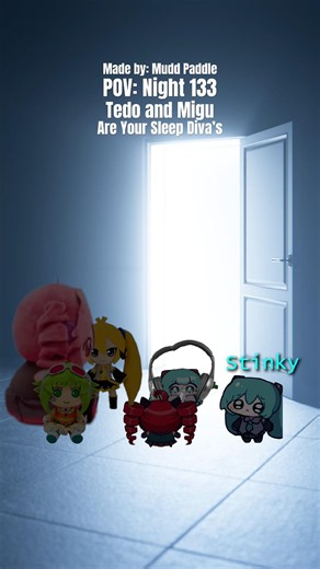 POV: Night 133 Tedo and Migu are your sleep paralysis Diva’s #miku #bedtimestories