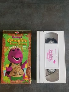 Barney's campfire sing along vhs video