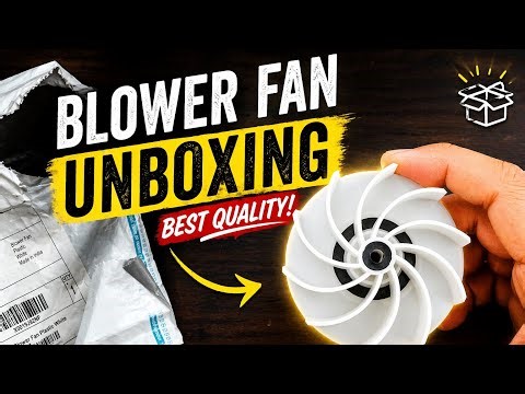 Blower Fan Unboxing & First Look 👀 #video