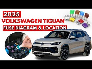 2025 Volkswagen Tiguan Fuse Box Diagrams & Location Guide