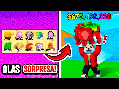 ¡YA EMPEZÓ ADMIN ABUSE de "MIÉRCOLES de OLAS" 🌊 y Nuevas Mutaciones! 🌊🌊Escapa del Tsunami Brainrots