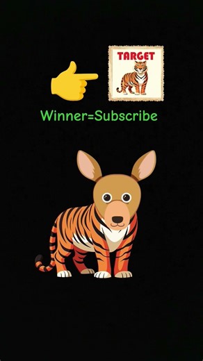 Tap The Target 🎯 Perfect Tiger 🐯 Face #filterchallenge #shorts #shortsfeed