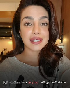 So much is needed to help the people of India battle COVID-19. Please consider contributing to help India cope with the crippling effects of the pandemic. #TogetherForIndia GiveIndia http://bit.ly/Together4India | Nick Jonas