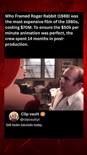Who Framed Roger Rabbit Cost $50K PER MINUTE to Animate 💰