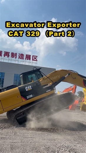 CAT 329 Excavator – Ready for Export (Part 2)
