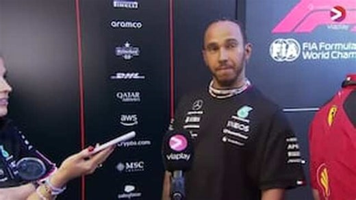 F1 Brazilië 2023: Interview Lewis Hamilton na de race - Formule 1 video's