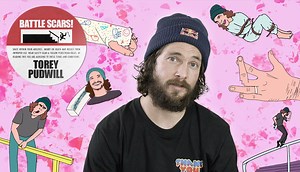 We love skateboarding but sometimes love hurts… and Torey Pudwill—like the rest of us—is a glutton for punishment. He shares some of the heartbreak (and other kinds of breaks) that he has experienced while skating in this special Valentine's Day edition of 'Battle Scars.' | Berrics