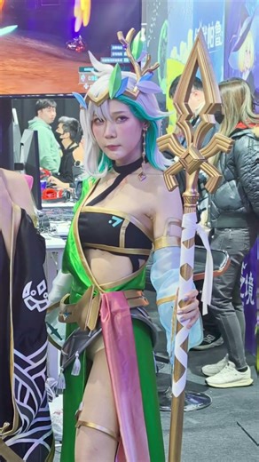Cosplayer 貓貓GBACAT 角色扮演幻獸帕魯角色莉莉20260201 台北國際電玩展 Taipei Game Show台北ゲームショウ • 타이베이 게임 쇼