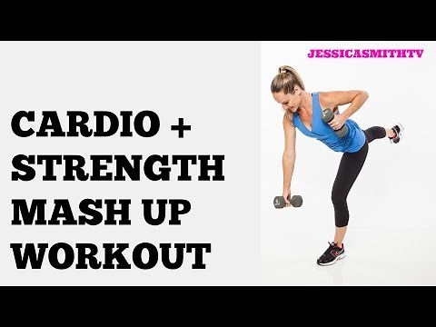 10 Minute Cardio Strength Mash Up Workout - Full Advanced Home Routine