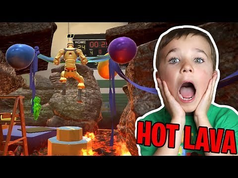 HOT LAVA FULL RELEASE / ULTIMATE PARKOUR DAD VS SON