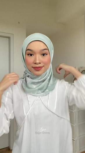 Tutorial Ikat Belakang: Bawal & Shawl Styling Guide