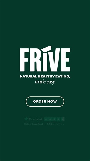 Frive makes it easy to smash your protein goals 💪 These is why Frive' is UK’s #1 meal prep: ❤️ Chef-made meals, macro-balanced & delicious ⏱ Ready in minutes, so you can focus on what matters 🥗 100% natural, nutritionist-approved 💥 45g of protein per meal on avg 🍽️ Over 100 delicious dishes to choose from, every month Real food. Real progress. No gimmicks. Try Frive today at 40% OFF! | Frive