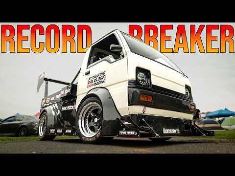 We Drove a Time Attack KEI TRUCK at the Race Track // Track Tested Ep. 2