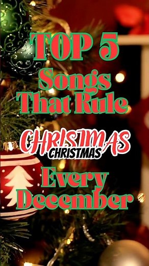 Top 5 Christmas Songs That Will DOMINATE Your December Playlist