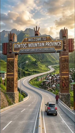 Bontoc mountain road trip: golden hour in Mountain Province