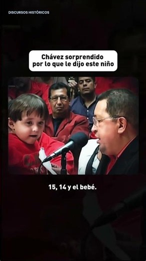 Chávez's unexpected reaction to a child's story