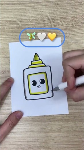 Easy drawings 🧚🤍💛