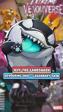 Symbiote Jeff Is FINALLY In Marvel Rivals | Devouring Duo Skin Preview