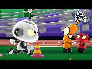 Intergalactic Space-A-Lympics 🚀🪐 | Rob The Robot | Preschool Learning