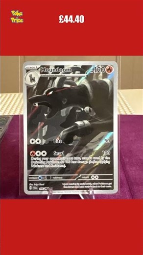 Pokémon TCG Houndoom 066/064 Shrouded Fable Illustration Rare Holo Card 1113