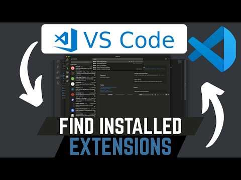 How To Find List Of All Installed Extensions On VS Code