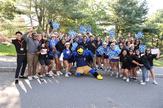A Spirited Welcome to Campus for Bentley’s Class of 2027