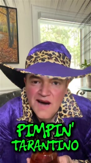 Alex DeWitt on Instagram: "Pimpin Tarantino Vol. 1 . . . . #comedy #funny #quentintarantino"