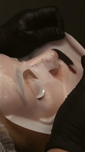 Cómo se ve un tratamiento facial profesional #asmr #skincare