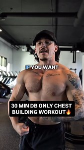 98K views · 1.1K reactions | DB only chest workout for busy days!...