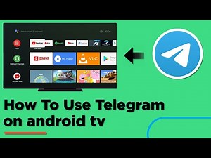 How To Use Telegram On Android TV | 👉🖱️ Mouse is required👈 Mi Box | Roku TV | Android TV Box