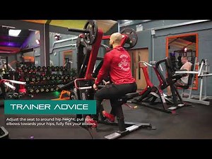 How to use low Row Machine - Sterling machine