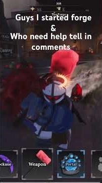 I Finally came back and I started forge who needs help tell in comments