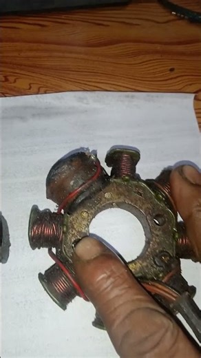 BIKE AC AND DC ARMATURE COIL# SB LEVER