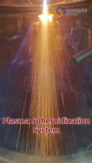 Gas Atomization Powder Production, High-Temperature Alloy Metal Powder Production #3d #machine