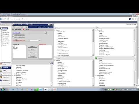 Microsoft Dynamics GP 2013 - Fixed Assets Reverse Depreciation