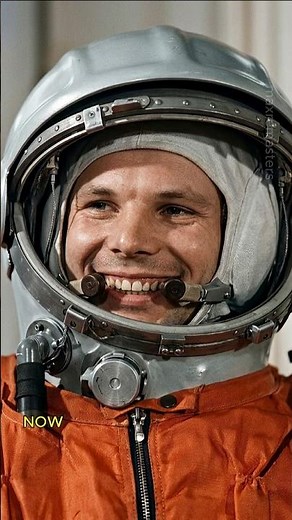 1961 Yuri Gagarin The First Human in Space 🚀 #yurigagarin #4k #space #1960s
