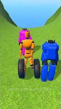 Ragdoll Racing Extreme Downhill Part 4 🔥 Crazy Crashes & Epic Downhill Gameplay! #RagdollRacing