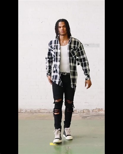 ‘MULBERRY LS FLANNEL SHIRT”- Custom Handloom Plaid Fabrication. — #fyp #saint #plaid #flannel #handloom #customfabric #streetstyle Also available @Culture Kings