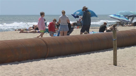 Carolina Beach, Kure Beach renourishment project nears completion